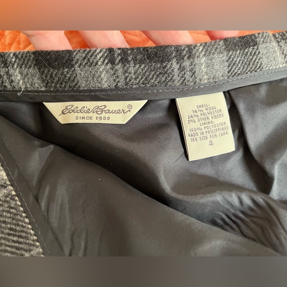 EUC long, fully-lined Eddie Bauer skirt - Picture 7 of 9